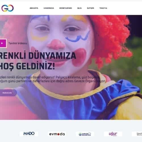 geveze-organizasyon-web-sitesi